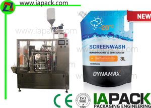 3L Liquid Premade Pouch Packing Machine Doypack Bag 15 KW Power