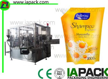 shampoo plastic packing doypack automatic packaging for liquid